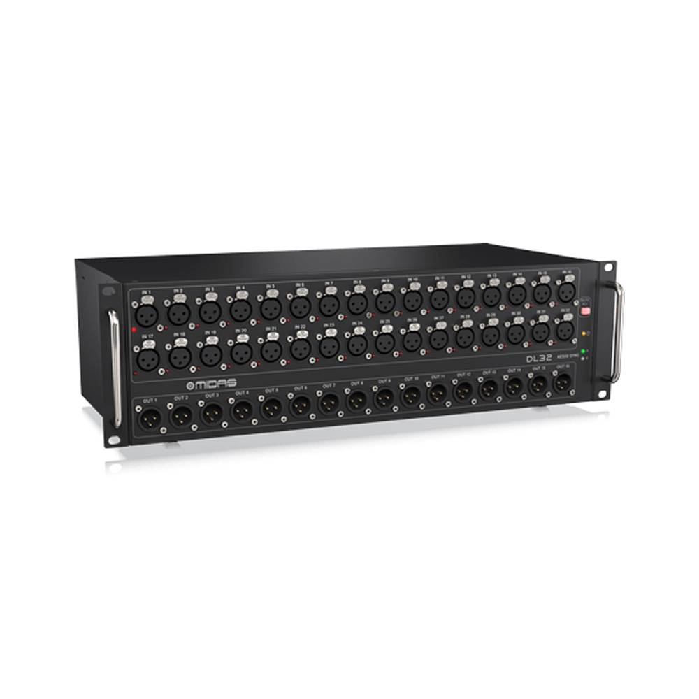 Midas DL32 32 Input, 16 Output Stage Box with 32 Midas Microphone